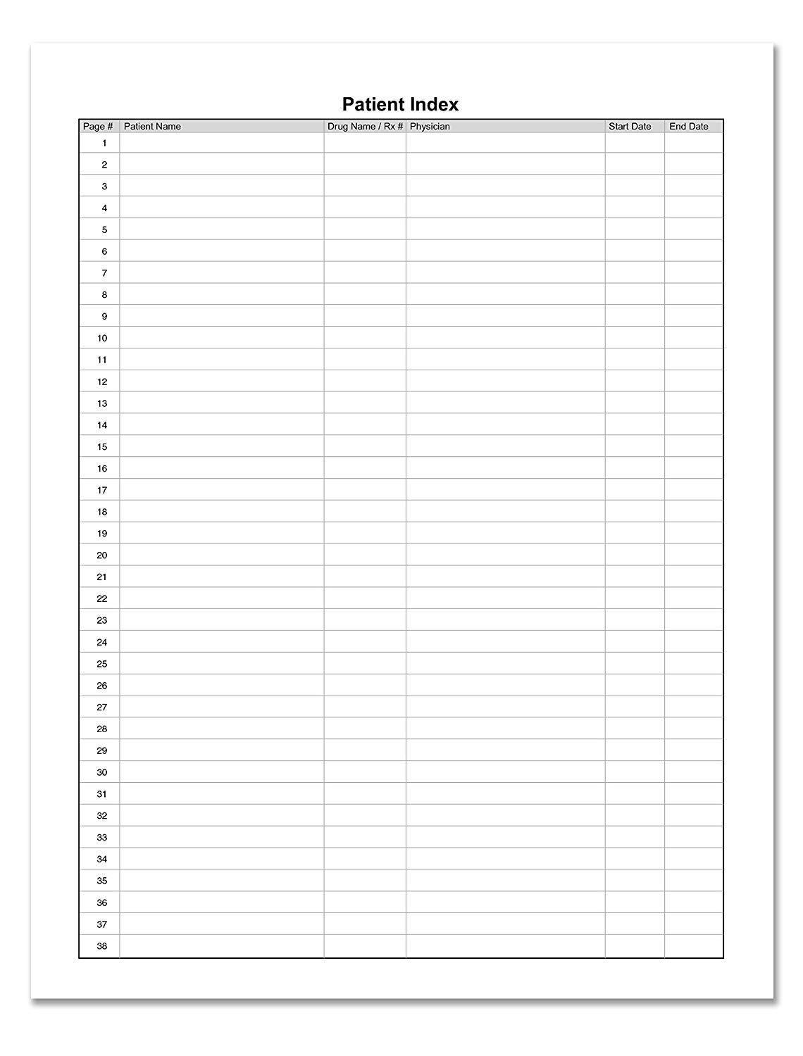 Amazon BookFactory Patient Narcotics Log Book Controlled Substance LogBook Individual Patient s Narcotic Record Register 200 Pages 8 1 2 X 11 Red Cover Hardbound LOG 200 7CS A Patient Narcotics Office Products