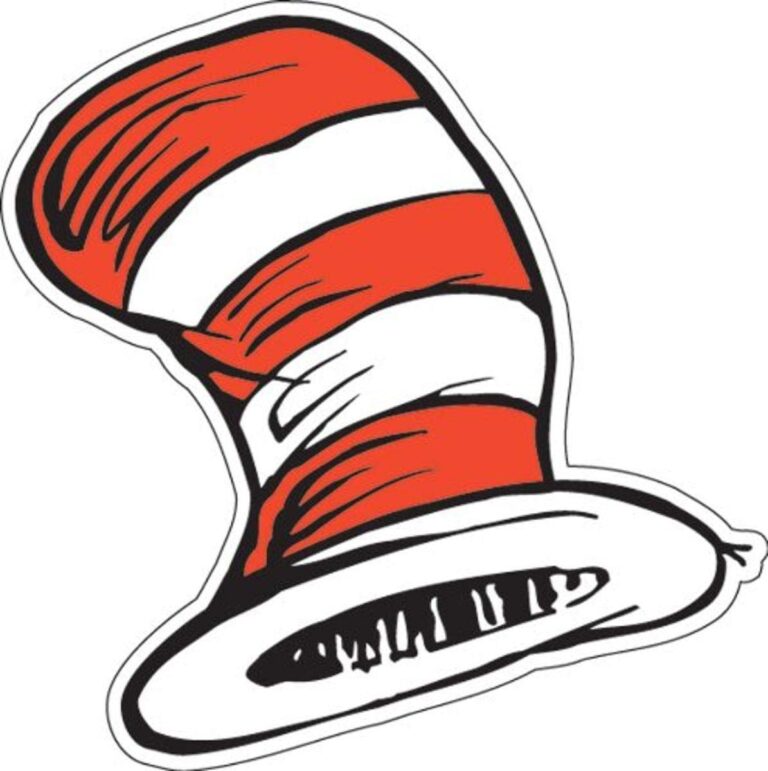 Amazon Eureka Dr Seuss The Cat In The Hat Paper Cut Outs For Schools And Classrooms 36pc 5 5
