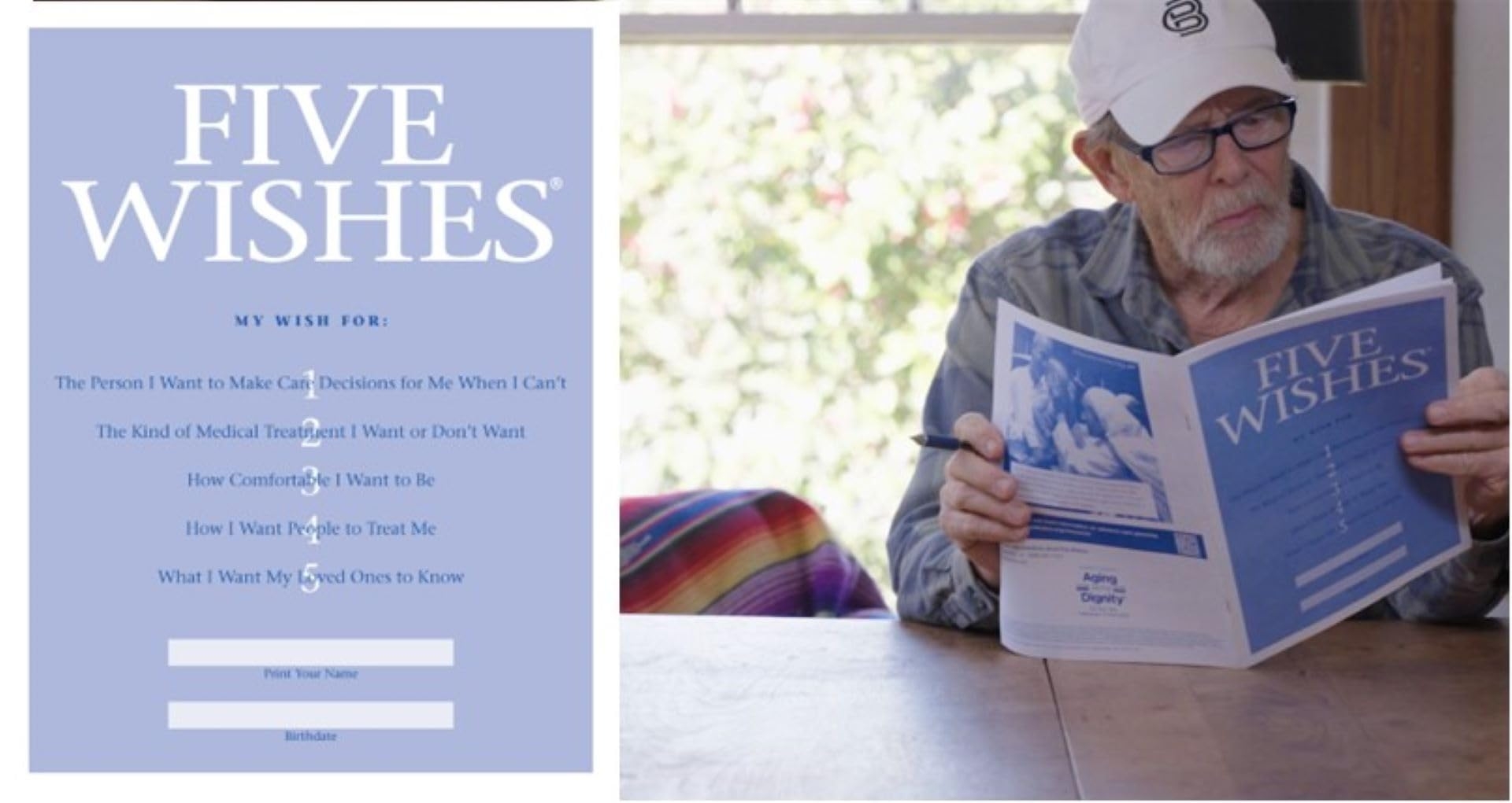 Amazon Five Wishes Advance Care Planning And Living Will End Of Life Directive Legal Document Kit Office Products