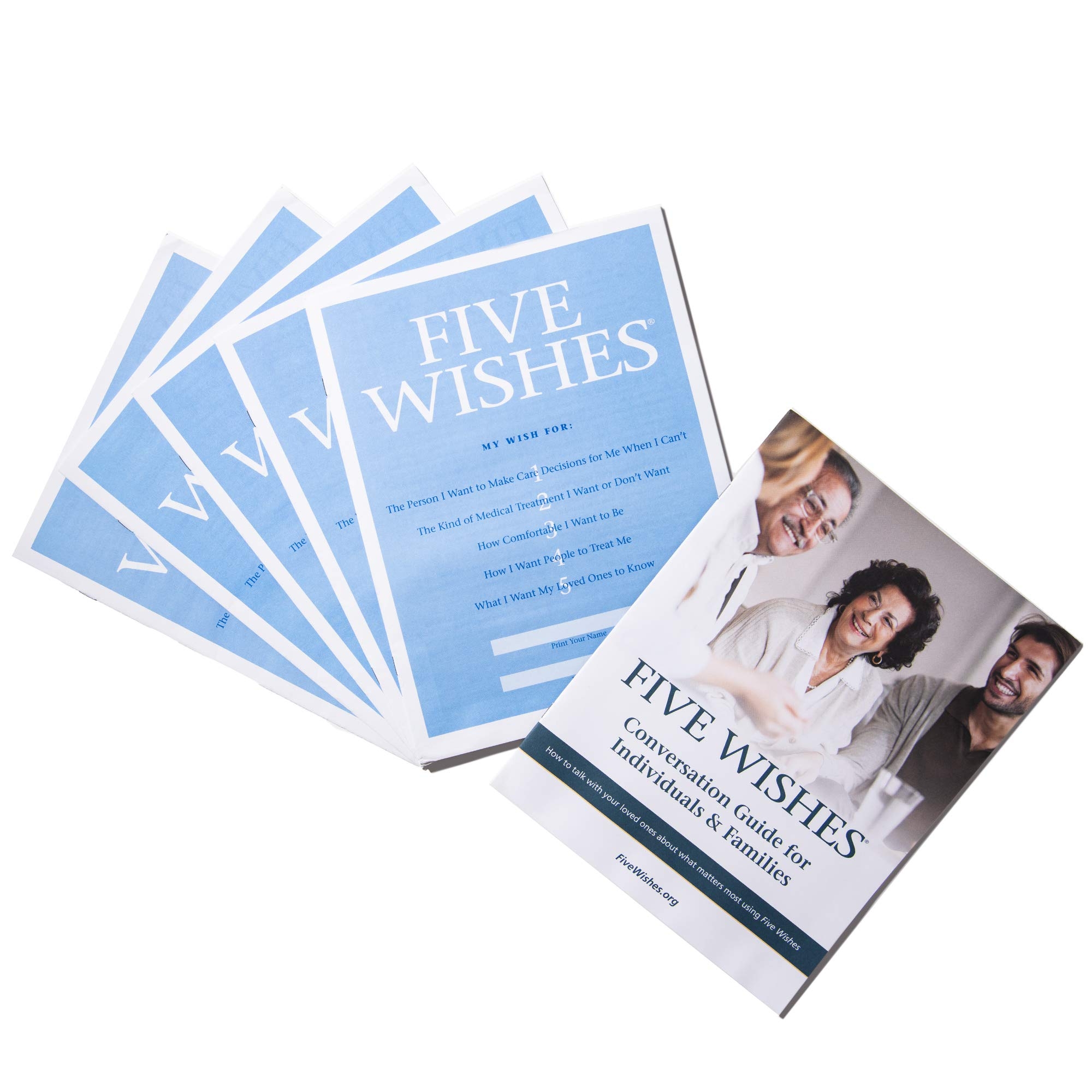 Amazon Five Wishes Starter Kit Legal Documents Office Worksheets Library