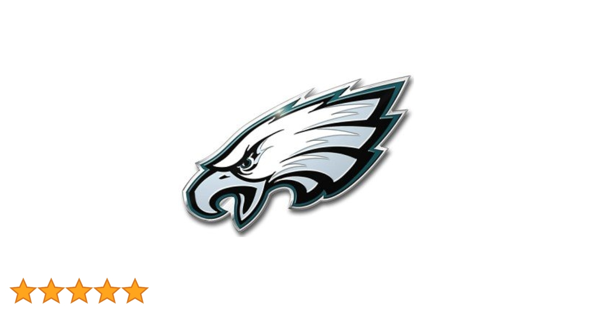 Amazon Philadelphia Eagles Color Auto Emblem Die Cut Sports Fan Automotive Magnets Sports U0026 Outdoors