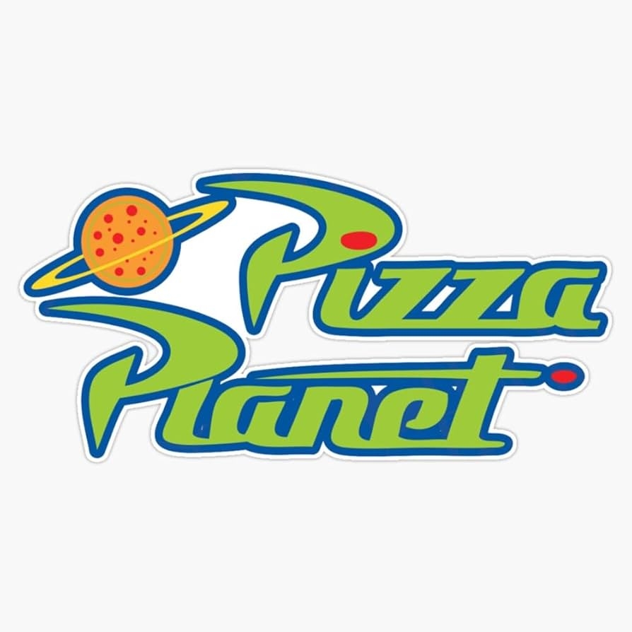 Free Printable Pizza Planet Logo