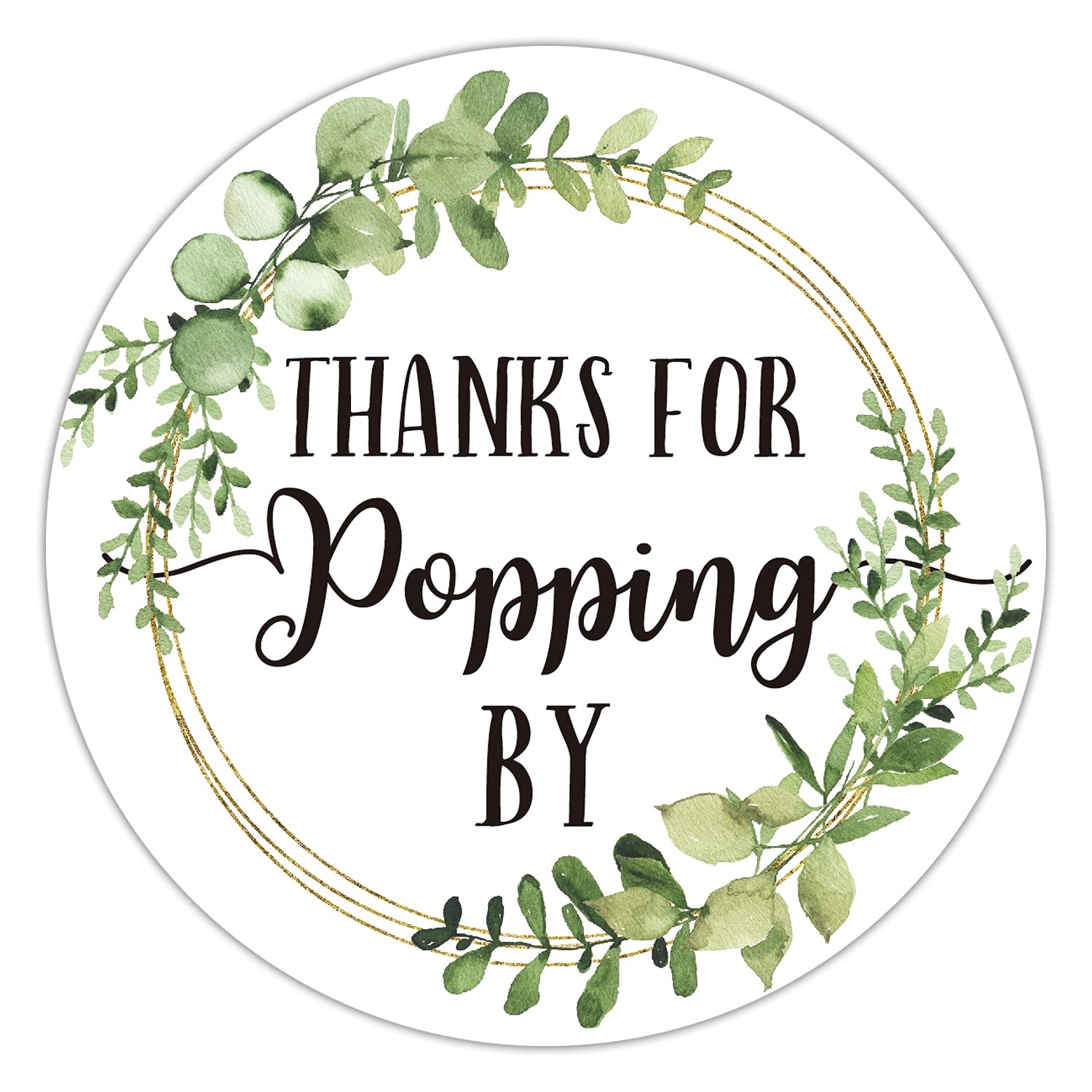 Thanks For Popping In Free Printable