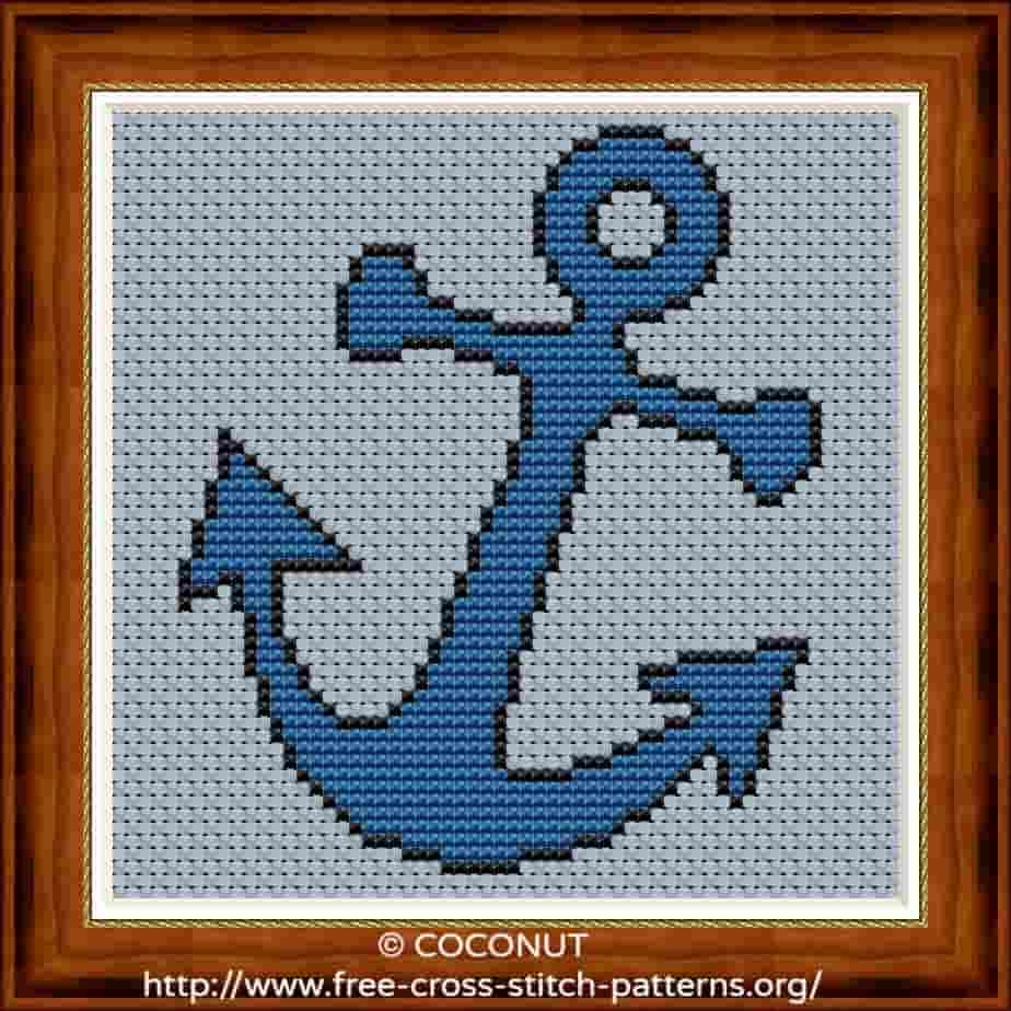 ANCHOR FREE AND EASY PRINTABLE CROSS STITCH PATTERN Free Cross 