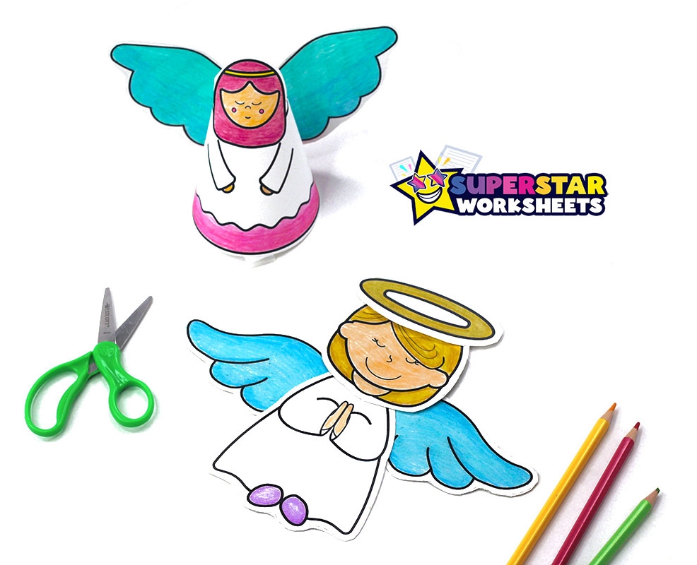Angel Template Free Printable