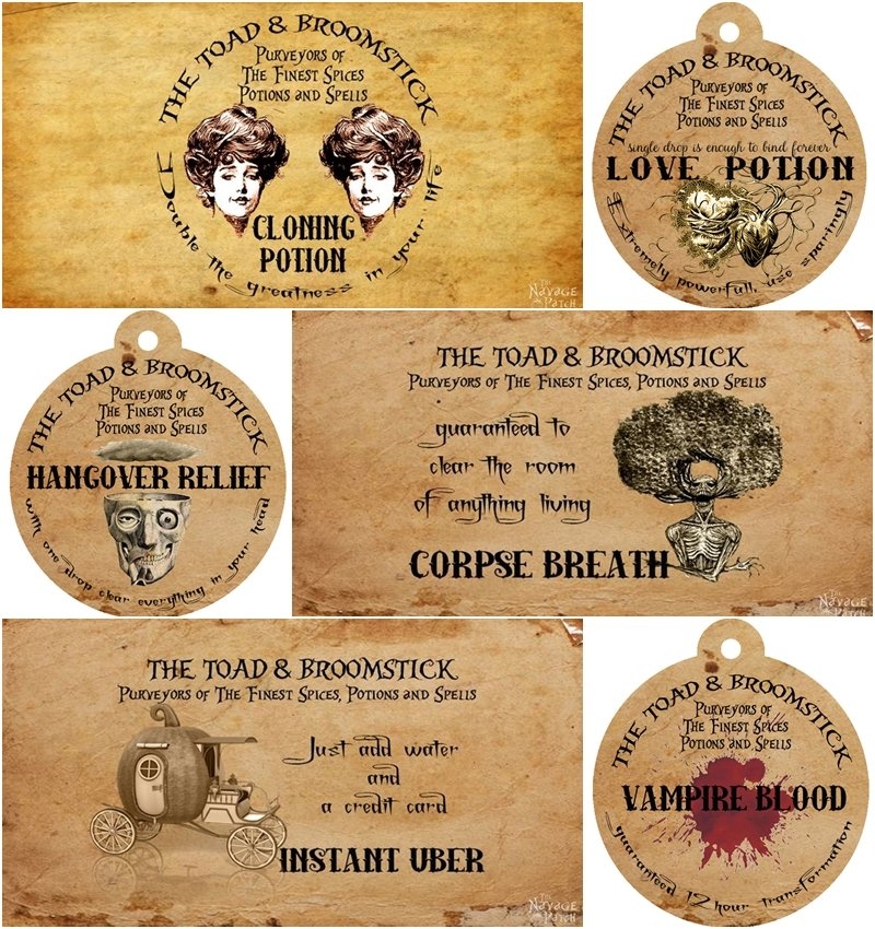 Apothecary Labels Free Printable
