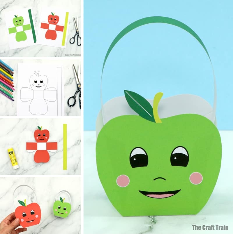 Apple Basket Craft The Craft Train