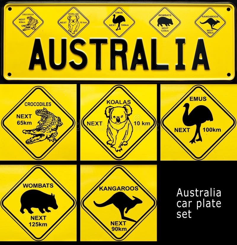 Australia Stock Photo Image Of Signs Isolated Sign 17159438