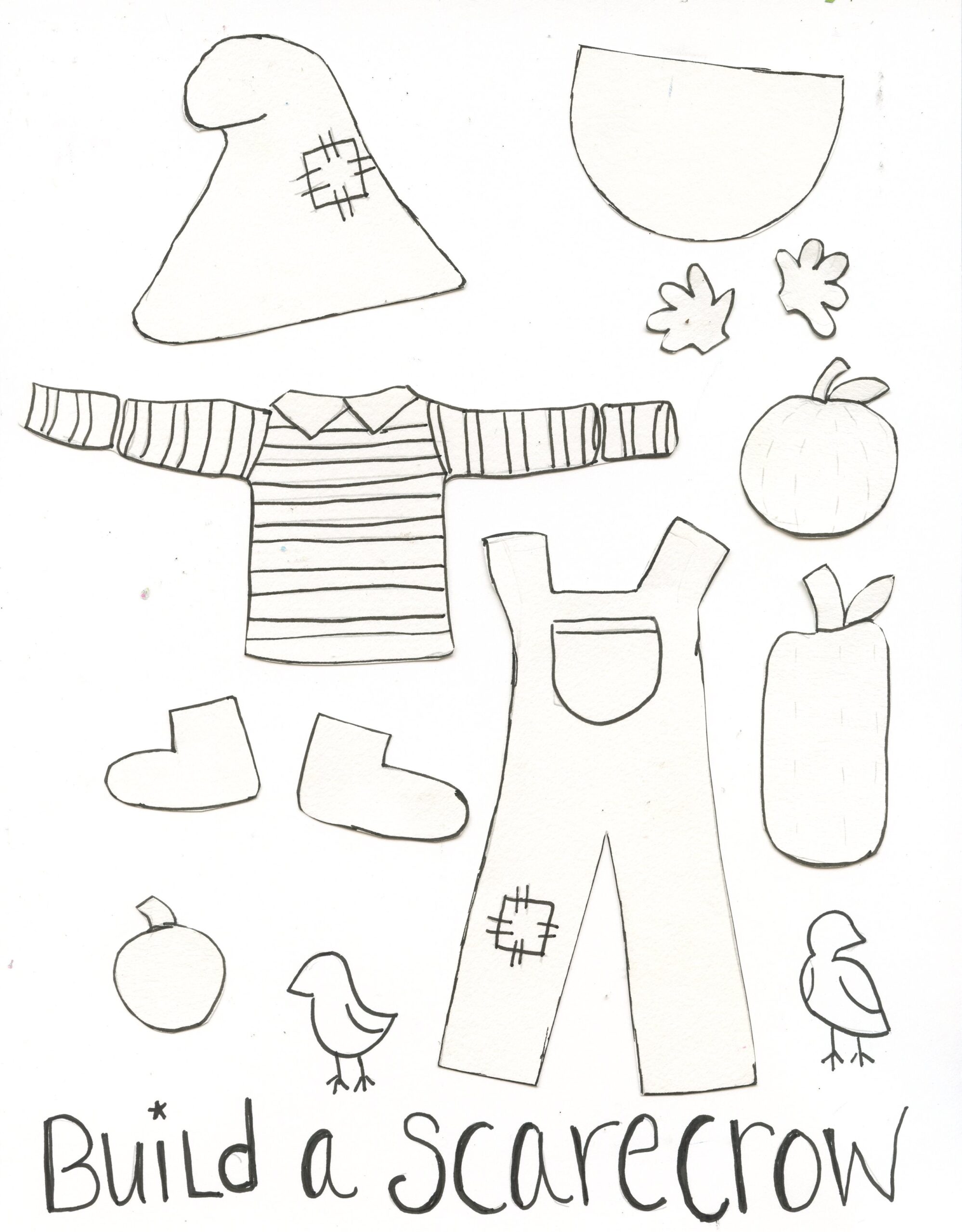 Autumn Bliss Autumn Bliss Series Build A Scarecrow For Your Journal And Printable Create With Rebecca