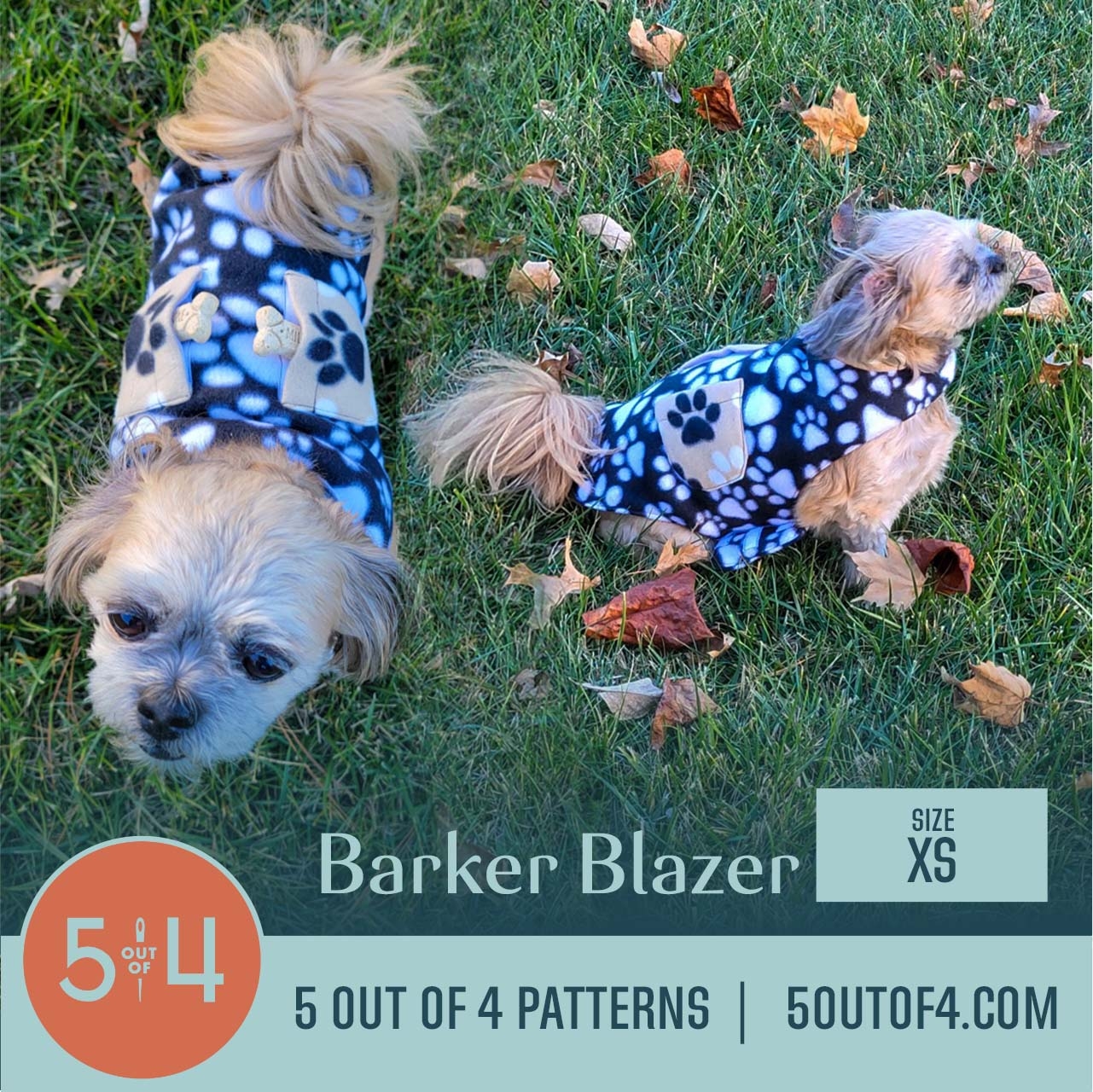 Barker Blazer Pet Coat 5 Out Of 4 Patterns