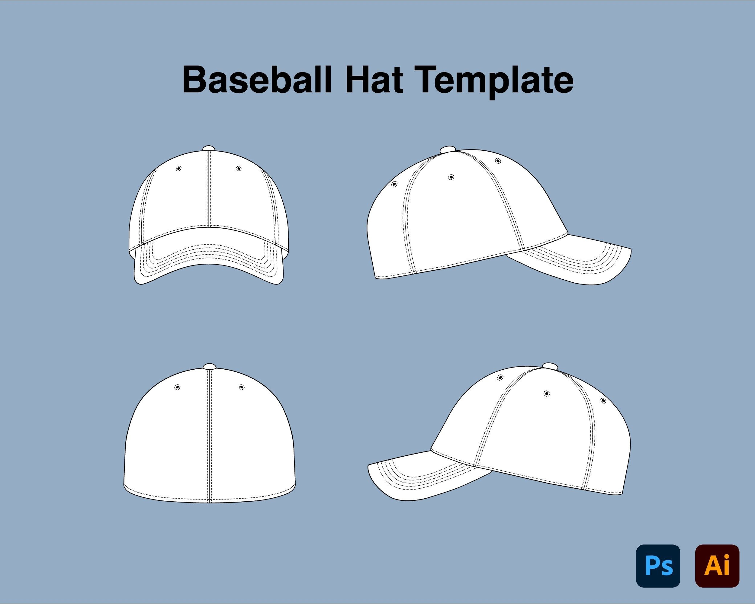 Baseball Hat Template Free Printable Shop On Pinterest