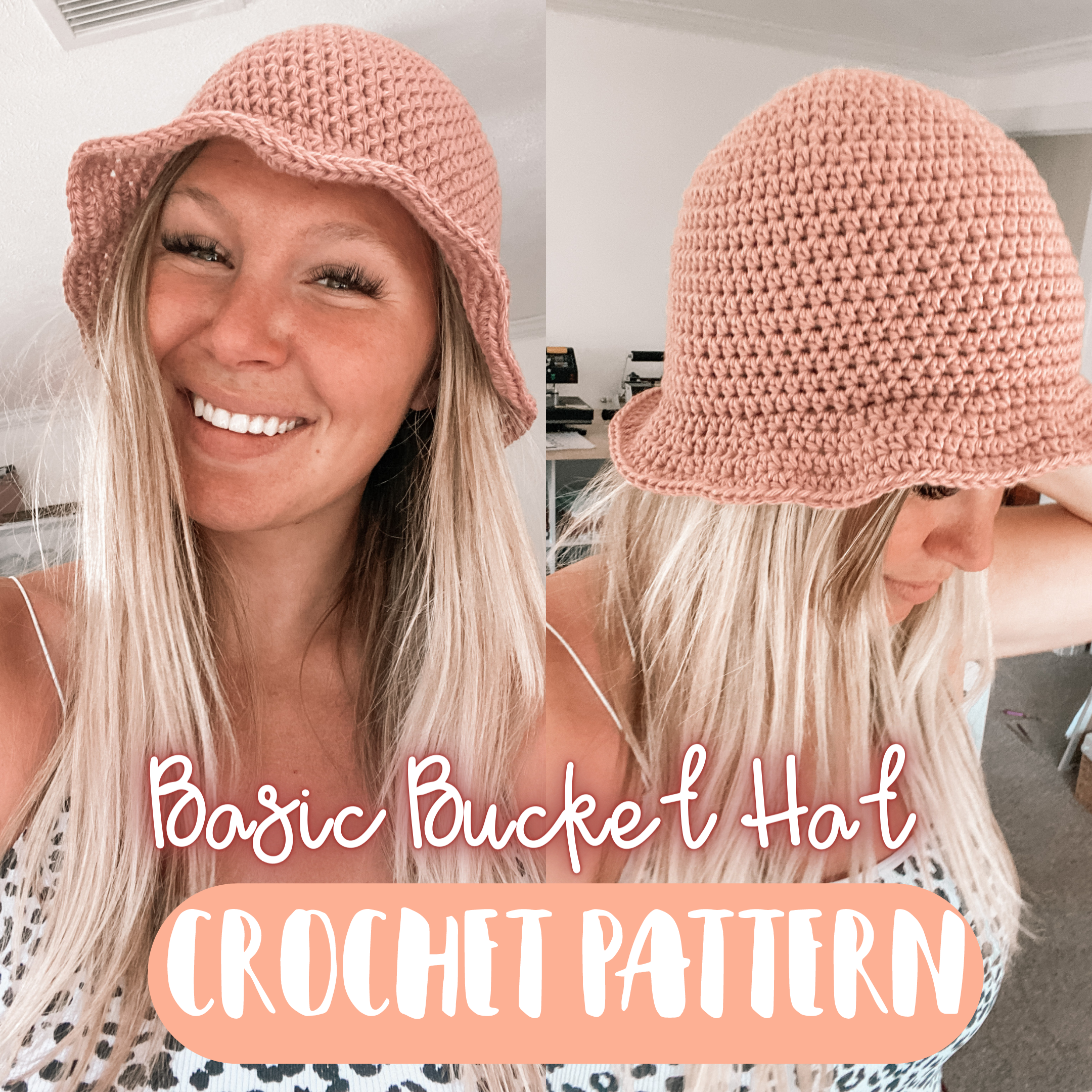 Basic Crochet Bucket Hat Pattern 