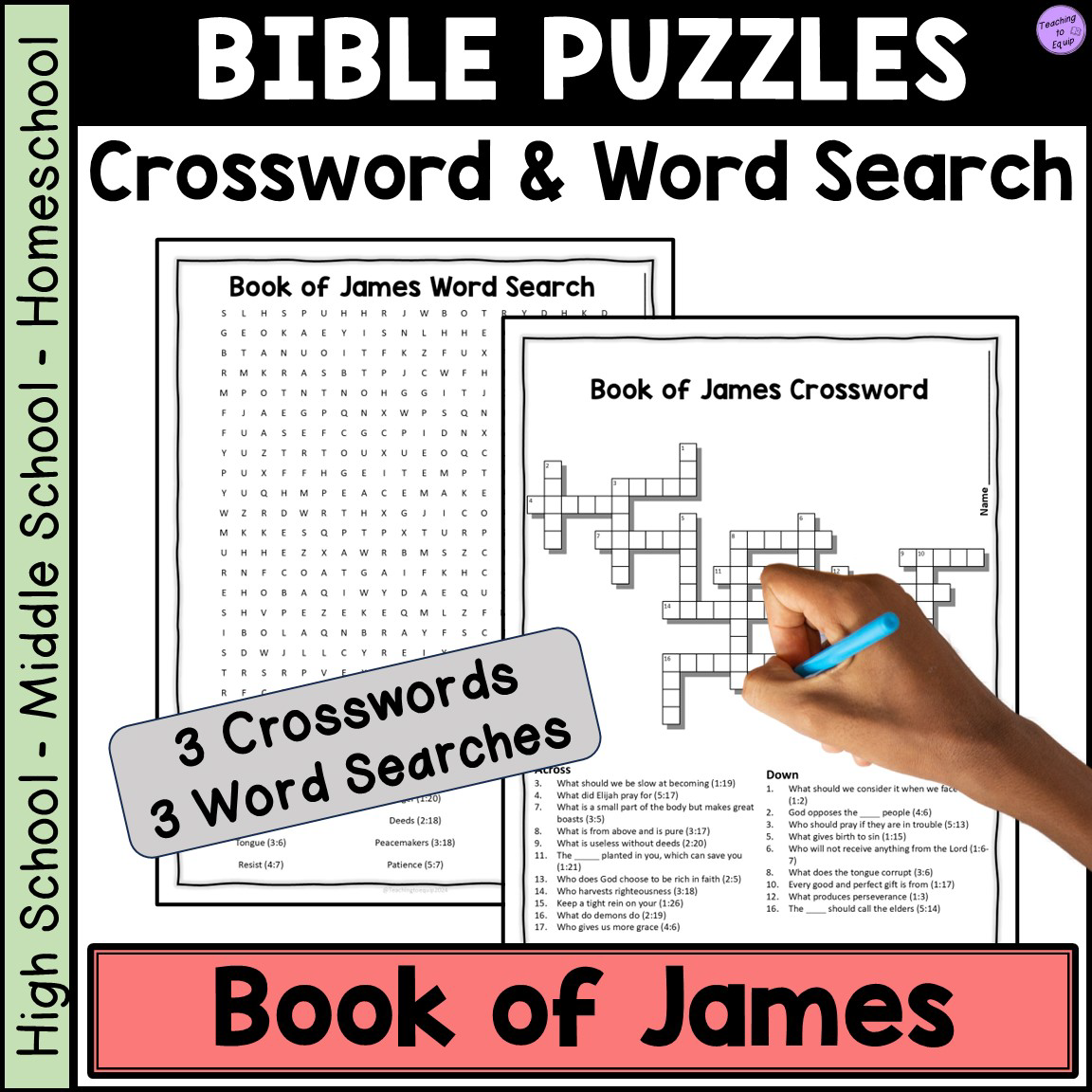 Free Bible Crosswords Printable