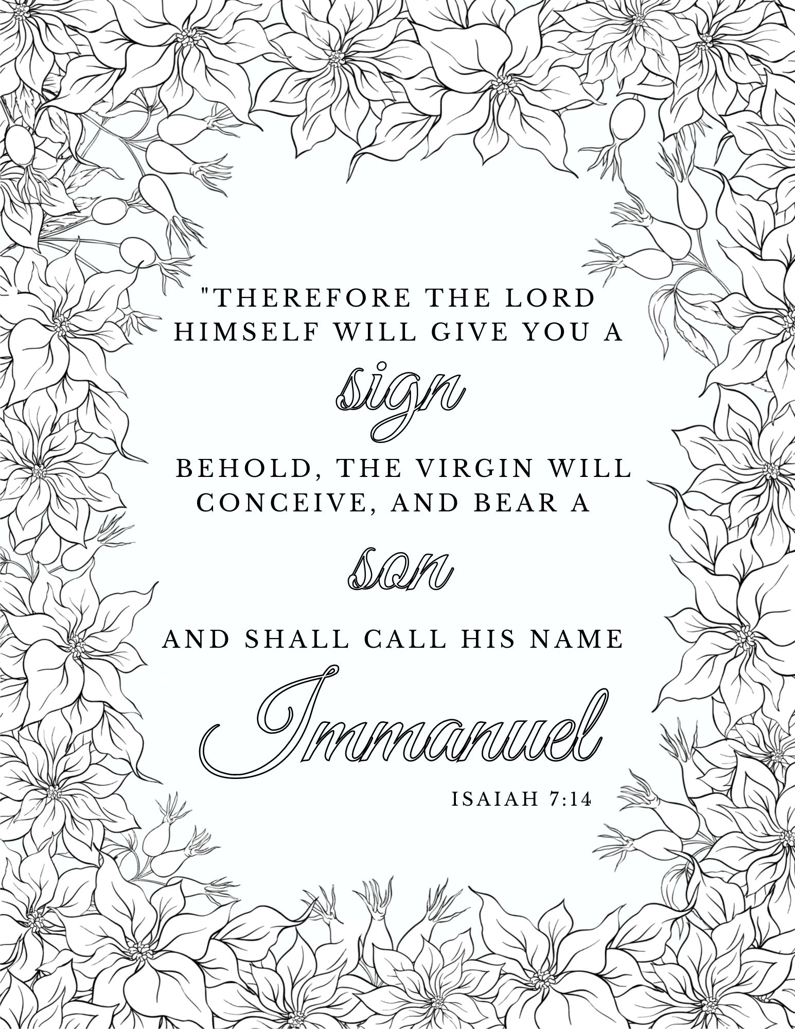 Free Bible Coloring Printables