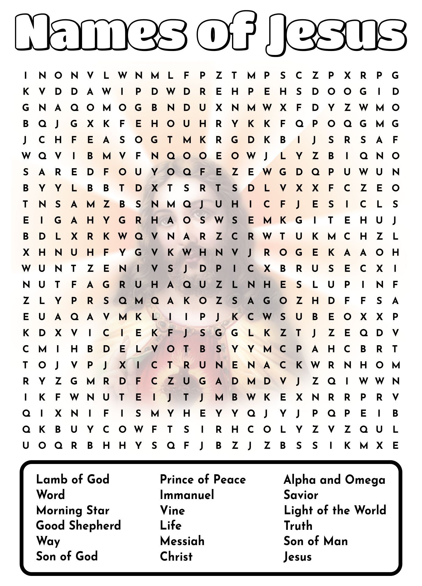 Bible Word Search Games 10 Free PDF Printables Printablee