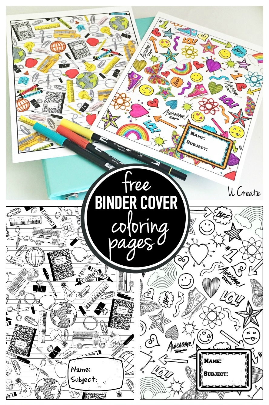 Printable Free Binder Covers