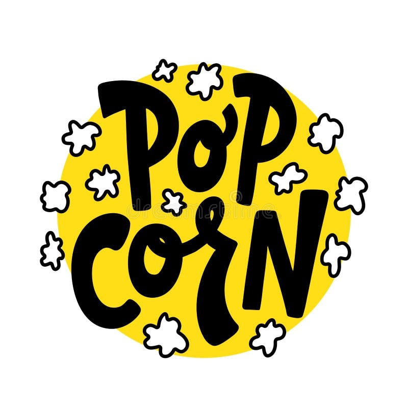 Free Printable Popcorn Logo