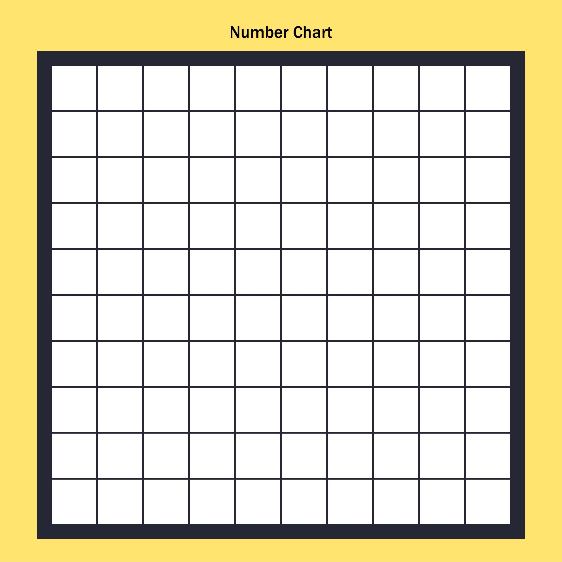 100 Squares Printable Free Pdf