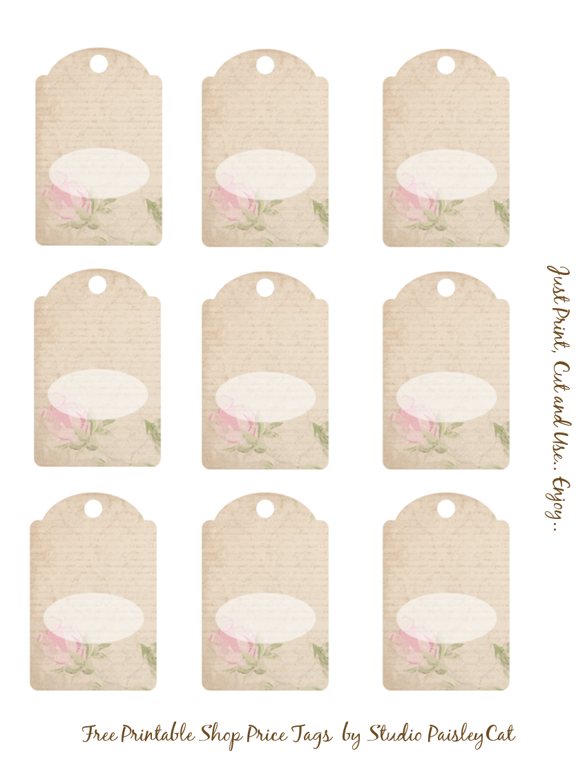 Free Printable Printable Price Tags