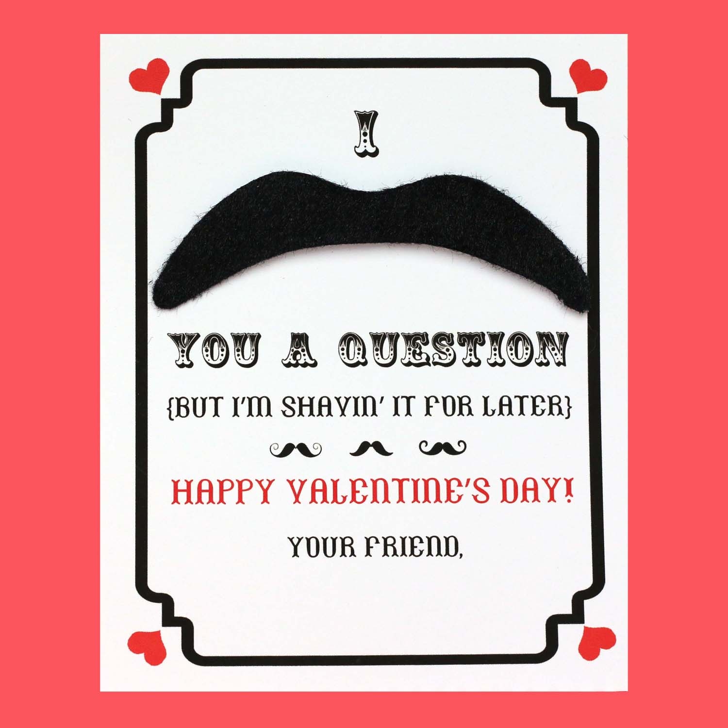 Printable Mustache Free