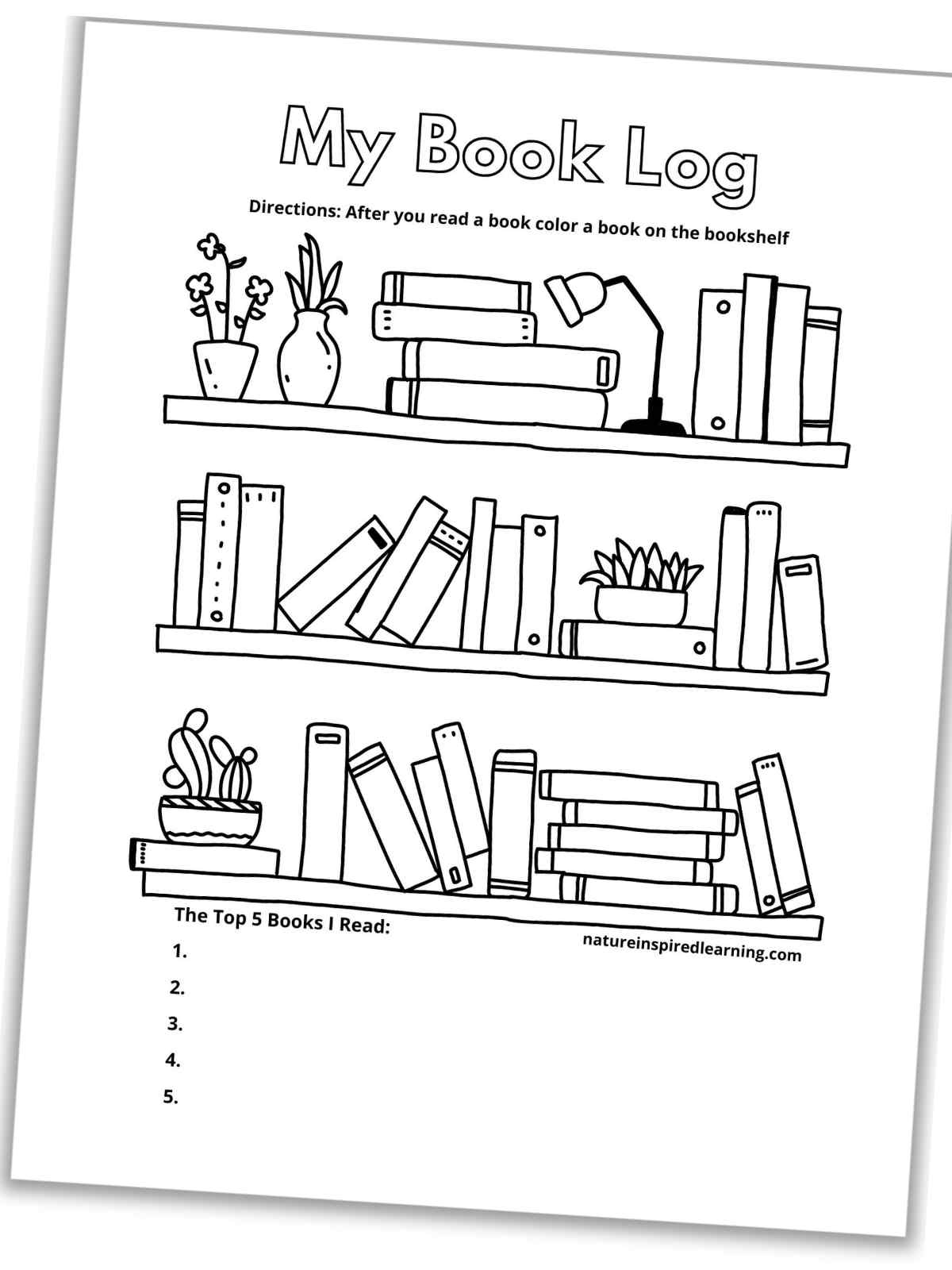 Book And Reading Logs Nature Inspired Learning