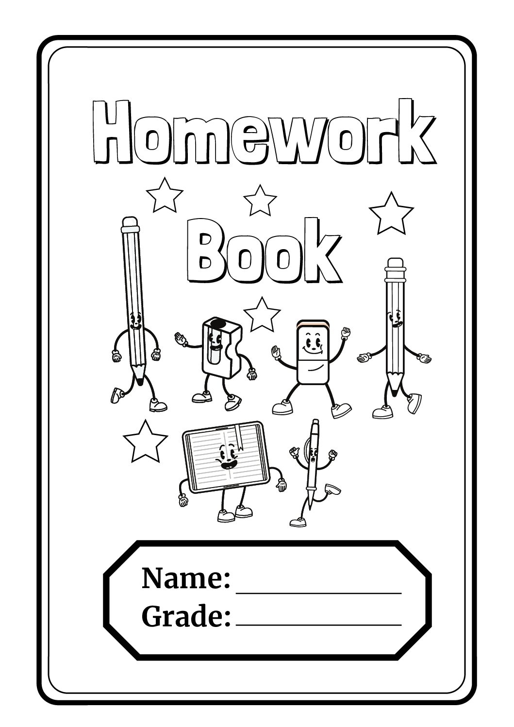 Book Covers Homework x2 Teacha 