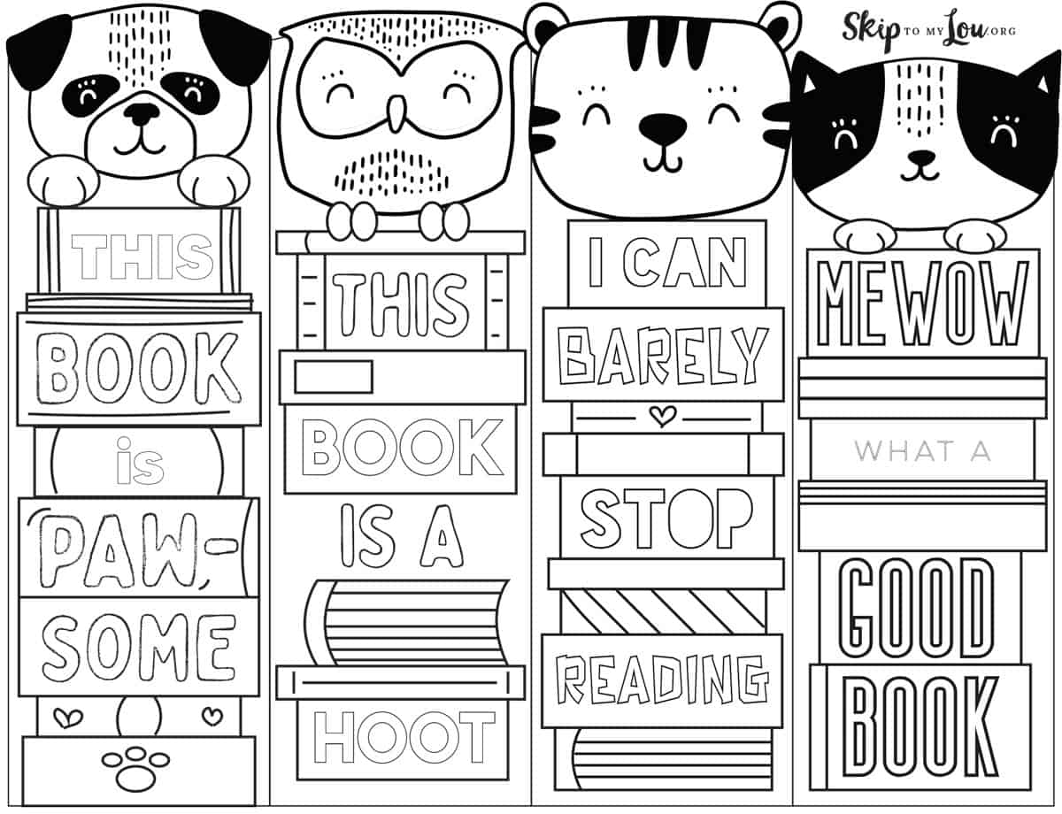Bookmarks For Kids Skip To My Lou Worksheets Library