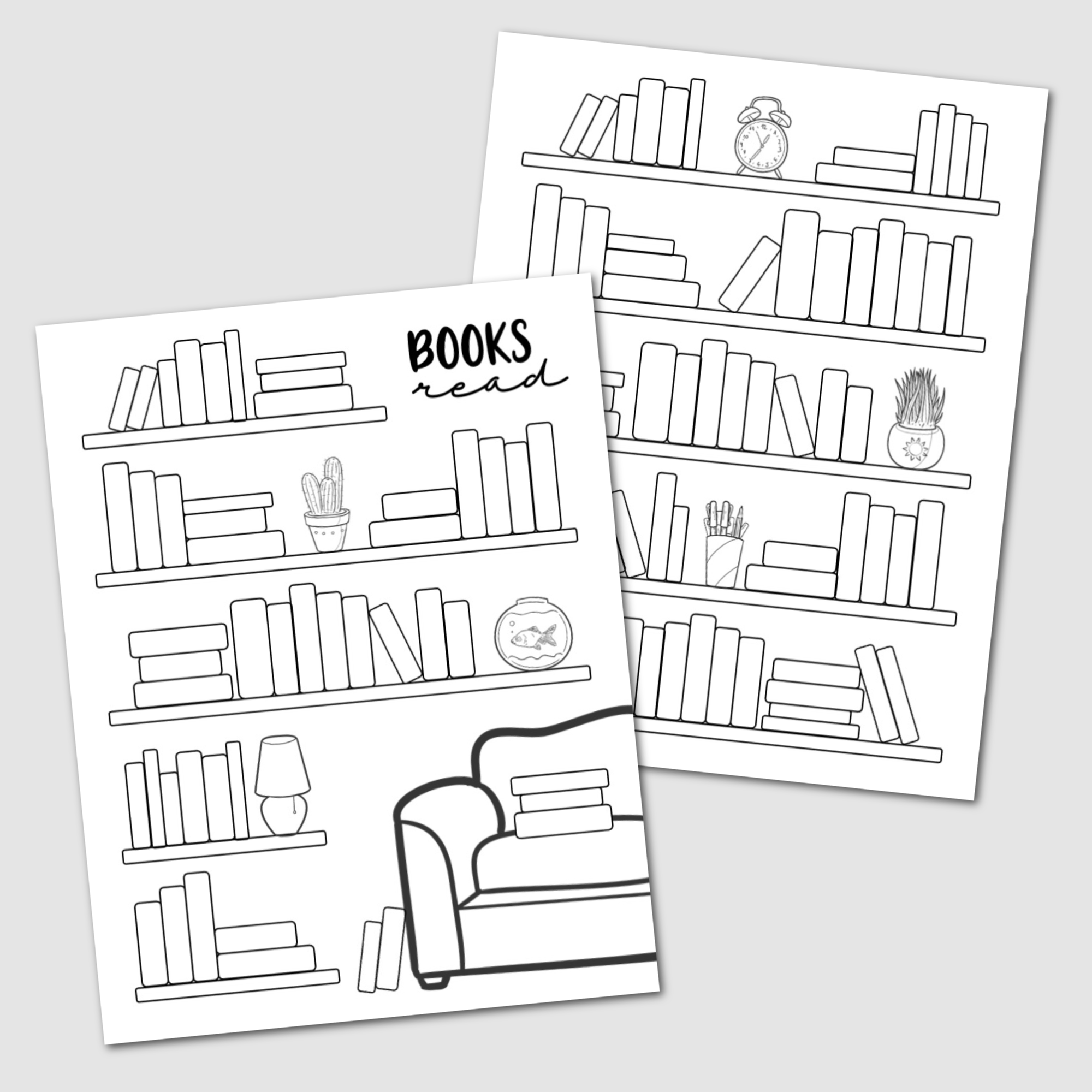 Books Read Printable Tracker Krafty Planner