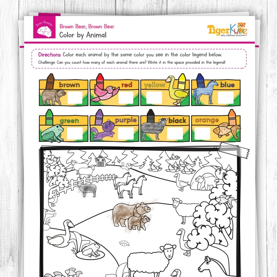 Brown Bear Free Printables
