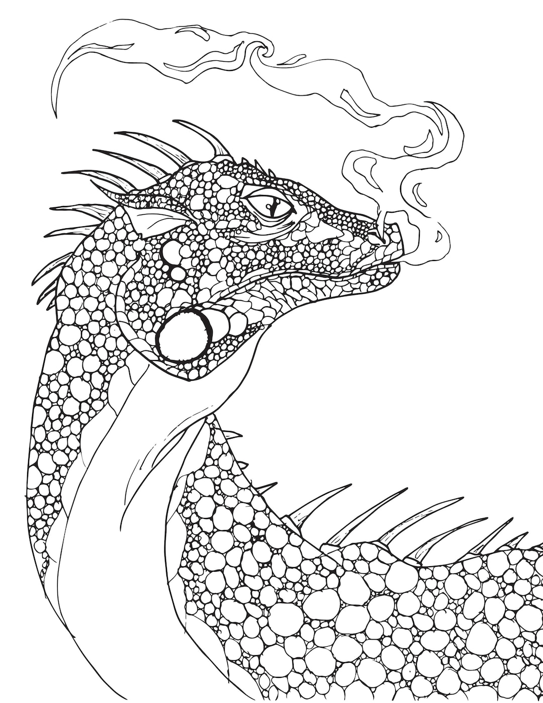 Dragon Coloring Pages Free Printable