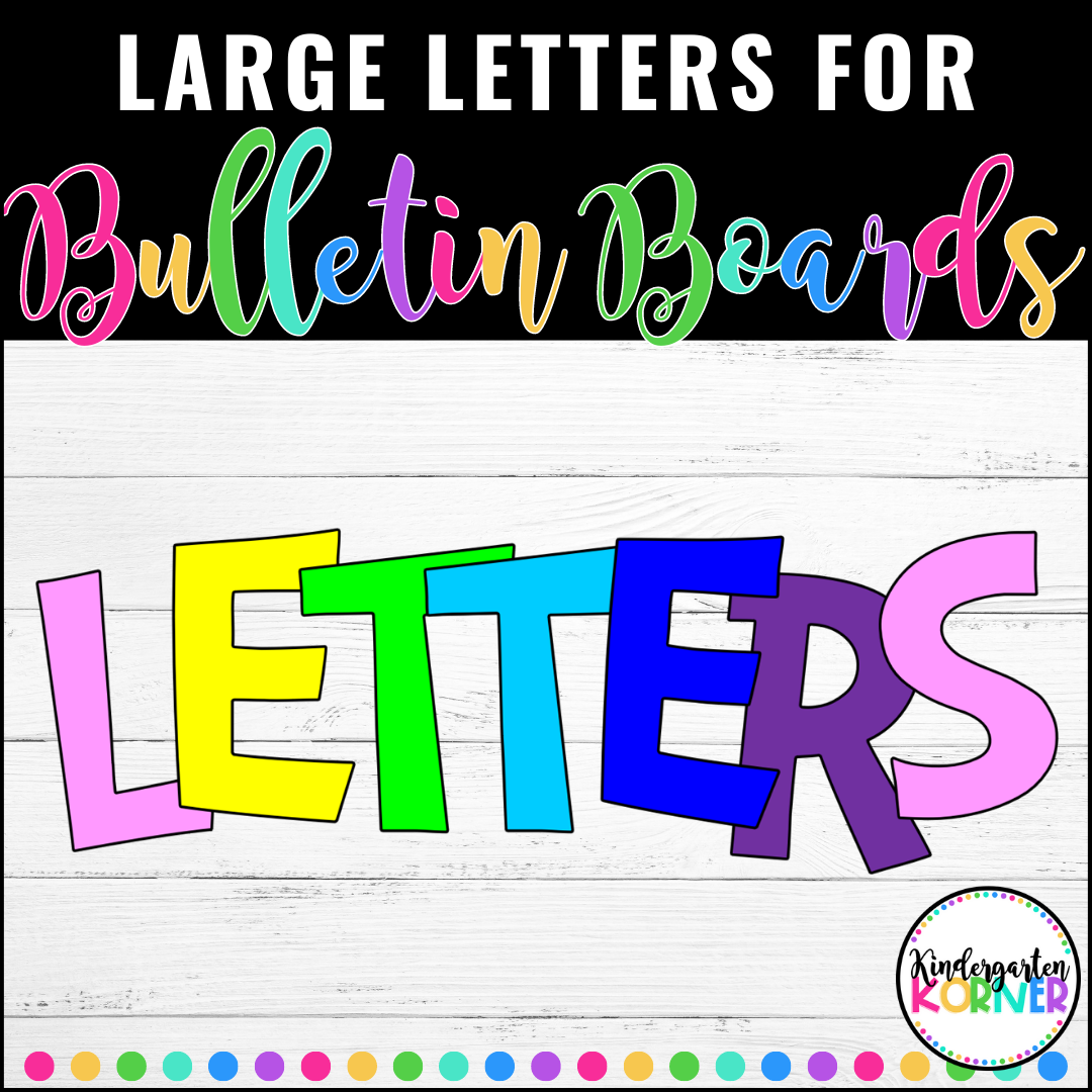 Free Printable Bulletin Board Letters