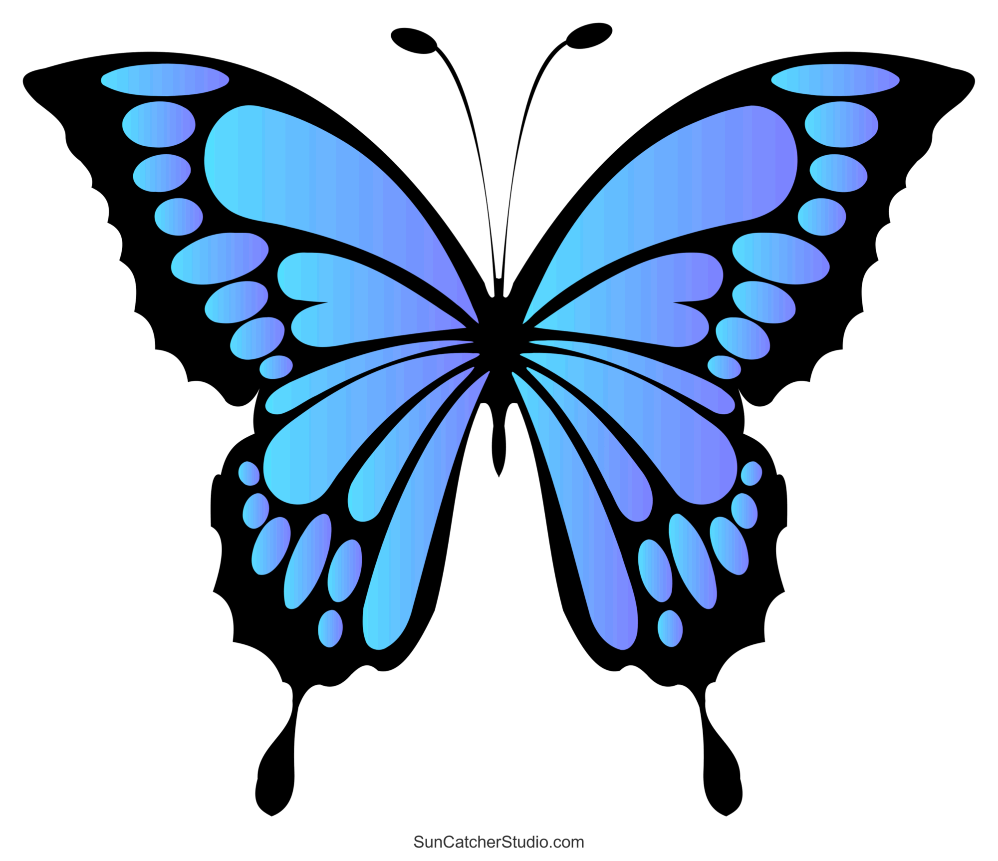 Butterfly SVG Files Printable Templates Patterns U0026 Clipart Free Printables Monograms Design Tools Patterns U0026 DIY Projects
