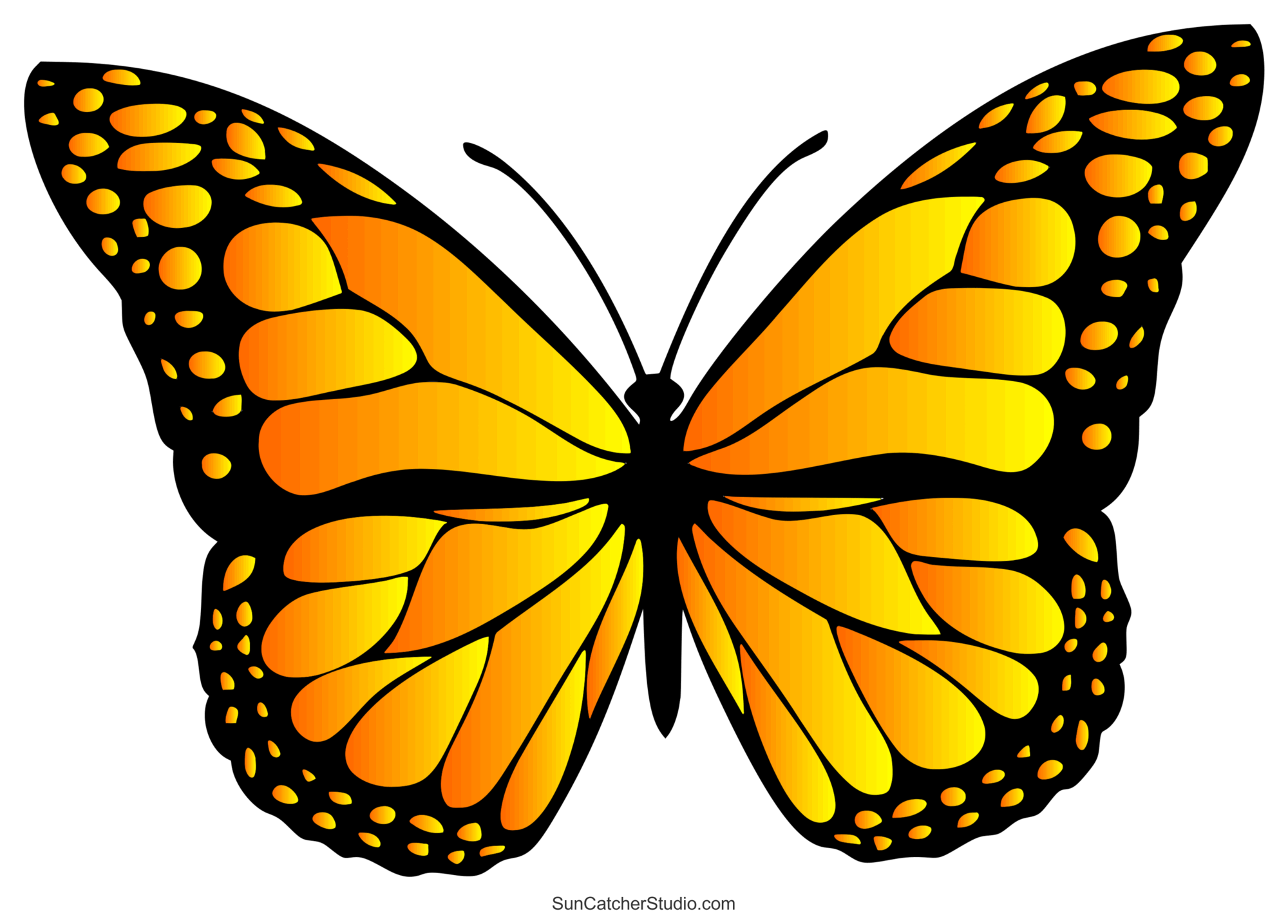Butterfly SVG Files Printable Templates Patterns U0026 Clipart Free Printables Monograms Design Tools Patterns U0026 DIY Projects