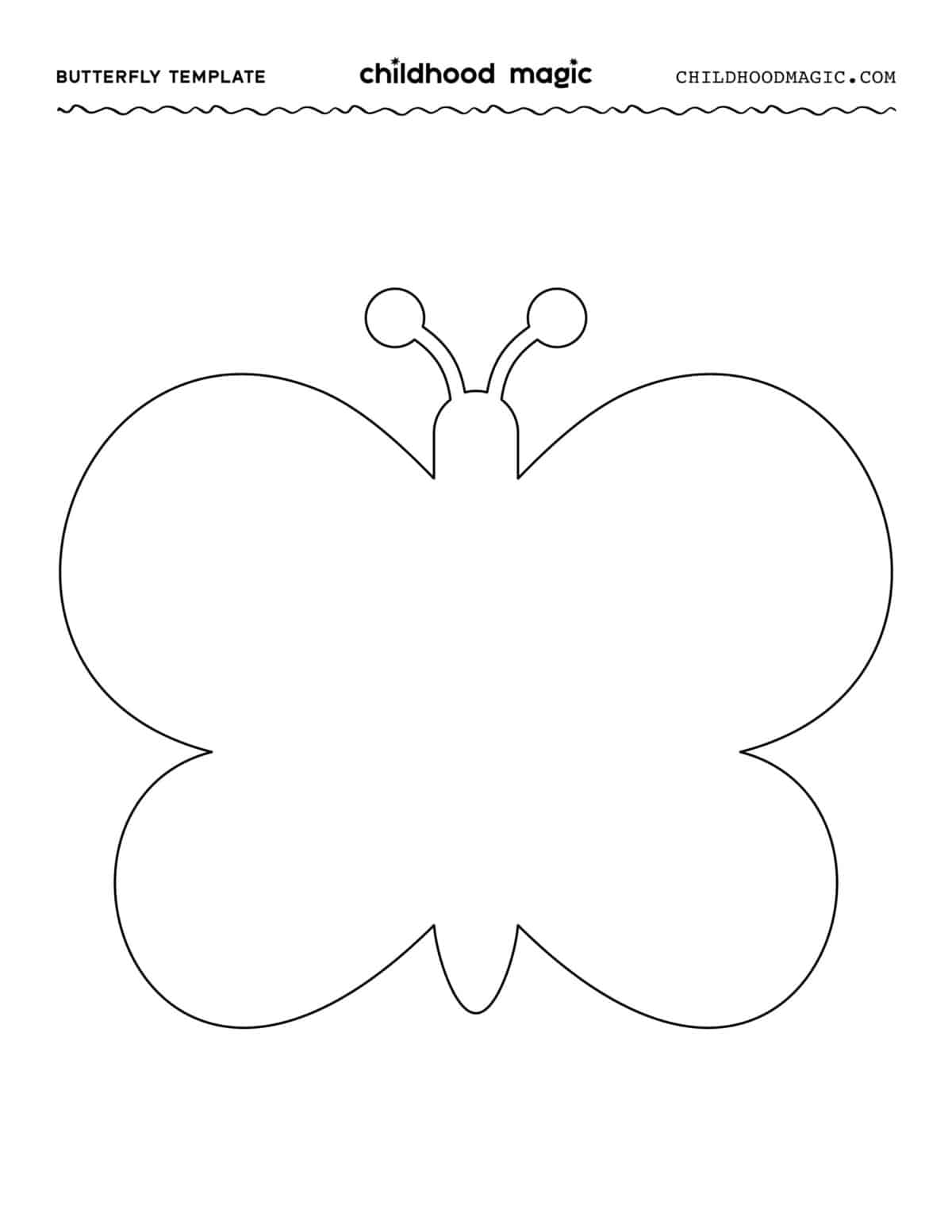 Free Printable Of A Butterfly