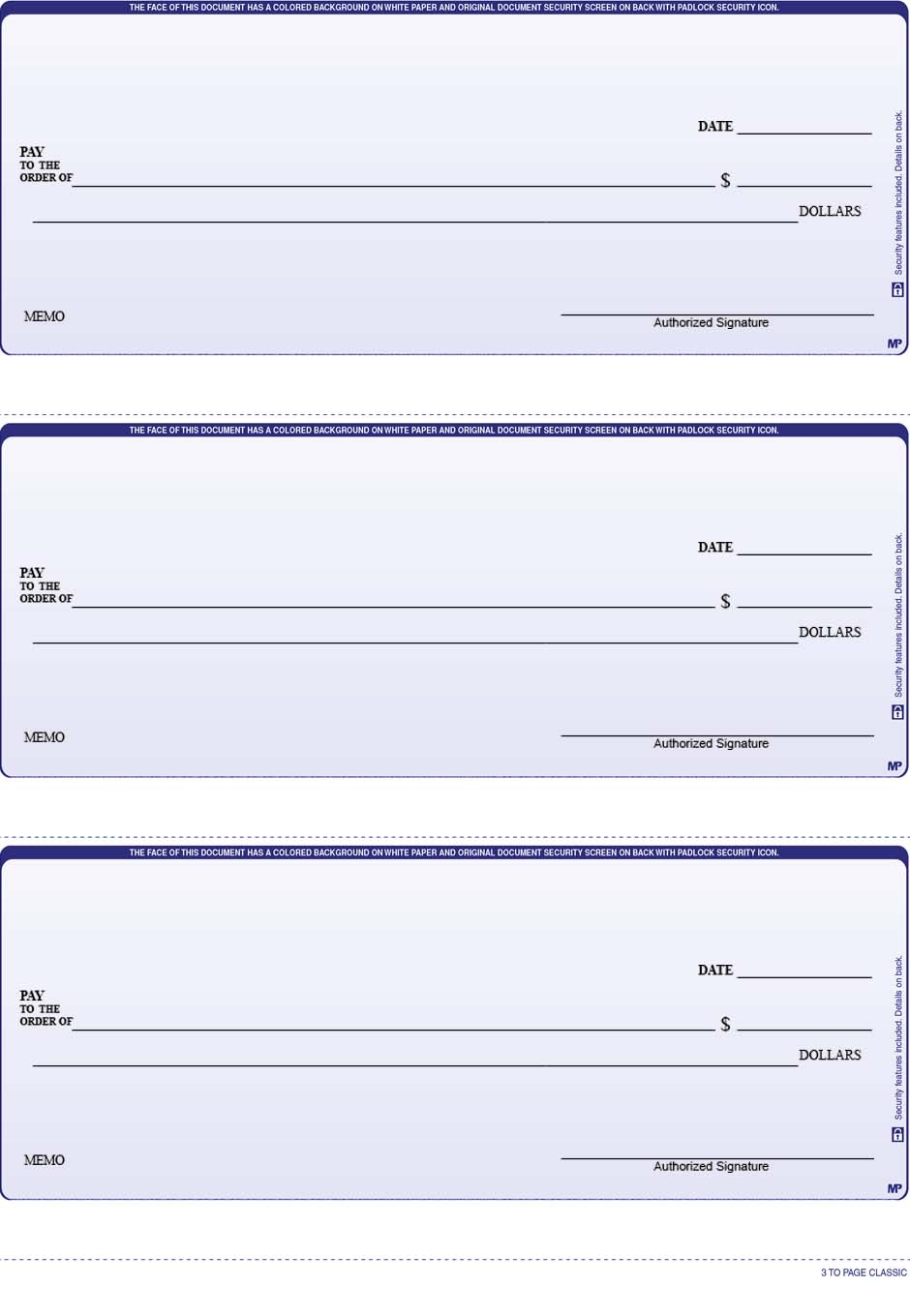 Free Printable Checks