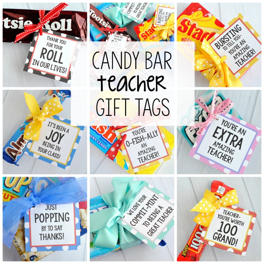 Candy Bar Teacher Appreciation Gifts Crazy Little Projects