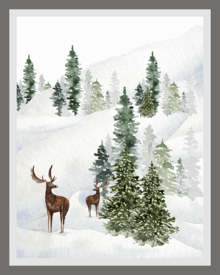 Celebrate The Season With Free Winter Printables My Home Of All Seasons