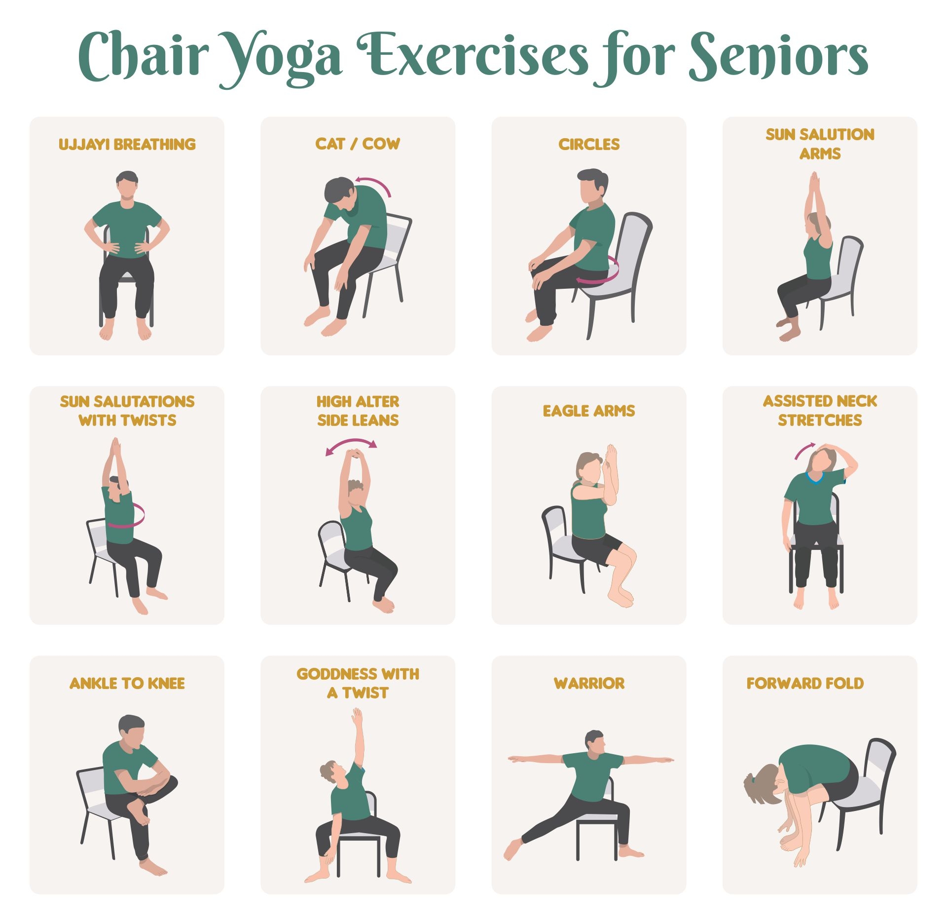 Free Printable Chair Exercises For Seniors