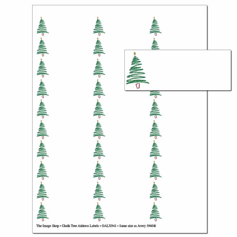 Christmas Address Labels Printable Free