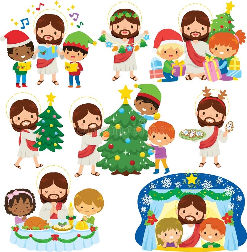Christian Christmas Clip Art Stock Illustrations 1 535 Christian 