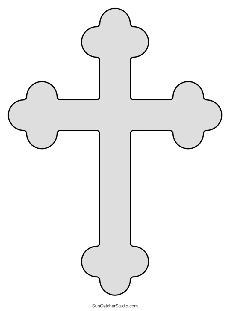 Christian Patterns And Religious Stencils U0026 Templates DIY Worksheets Library