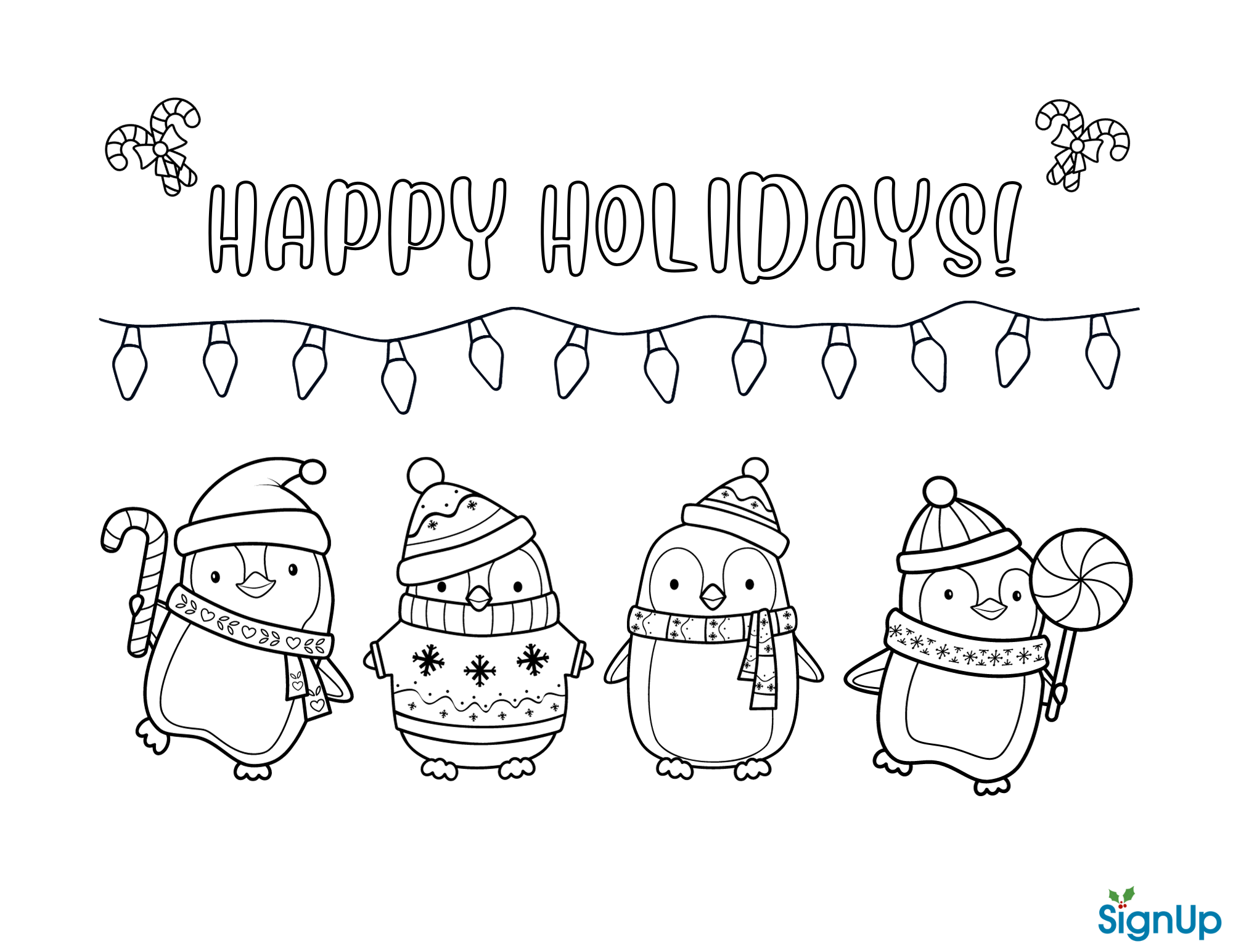 Christmas Activity Sheets U0026 Coloring Pages SignUp