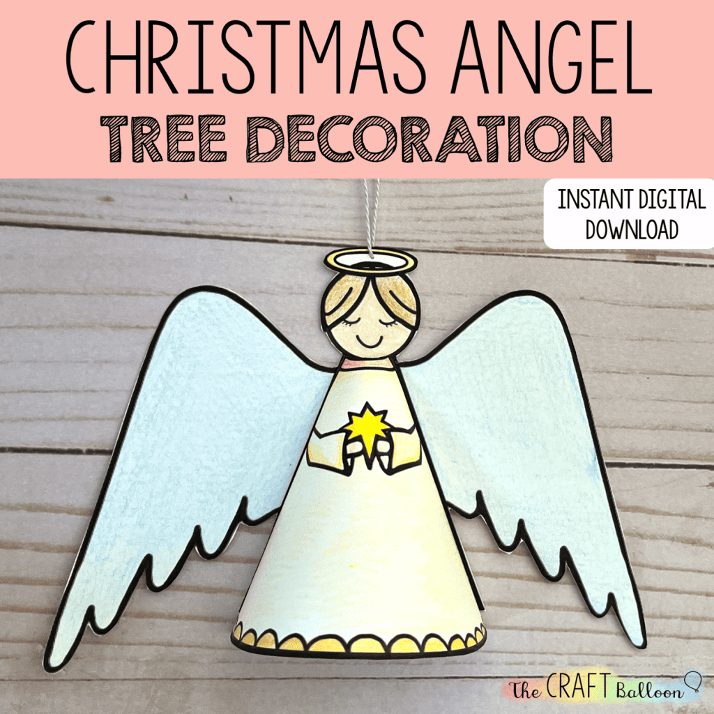 Free Printable Angel Craft