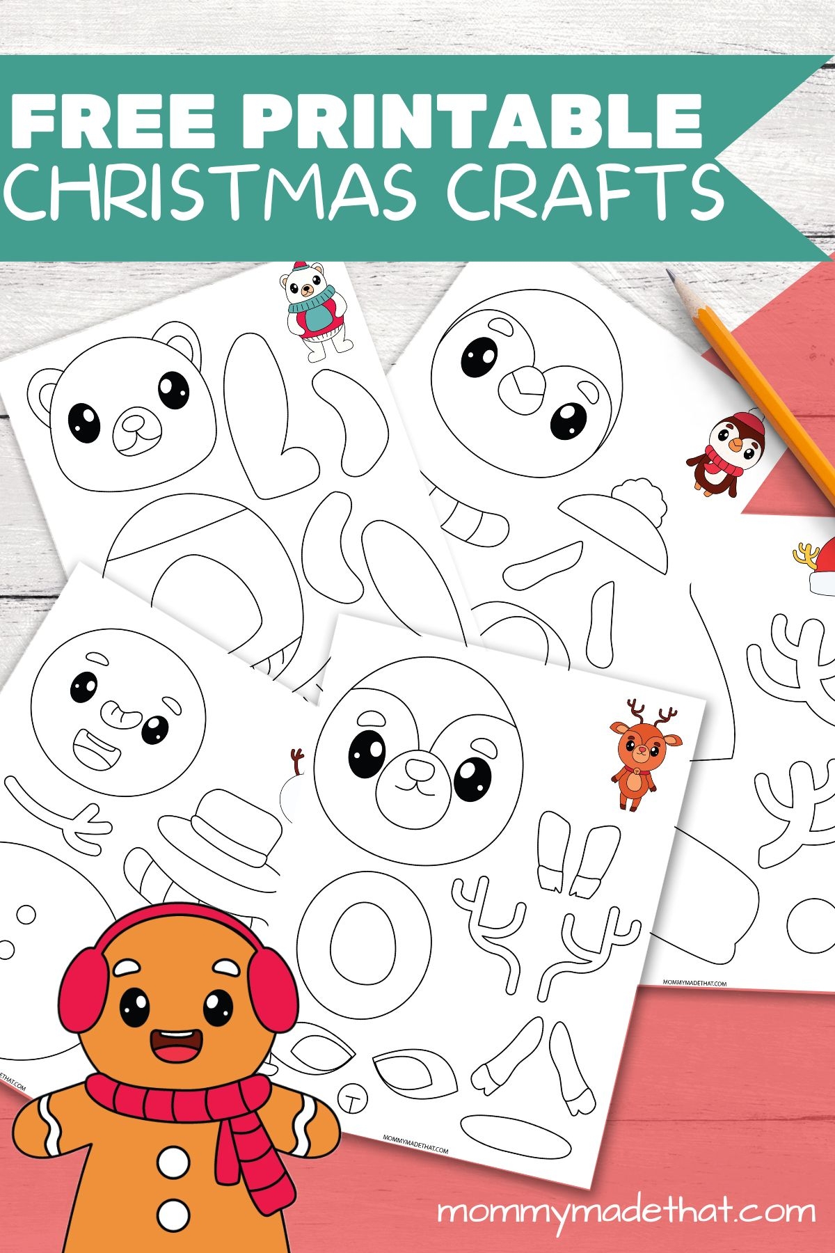 Free Printable Christmas Crafts For Kids
