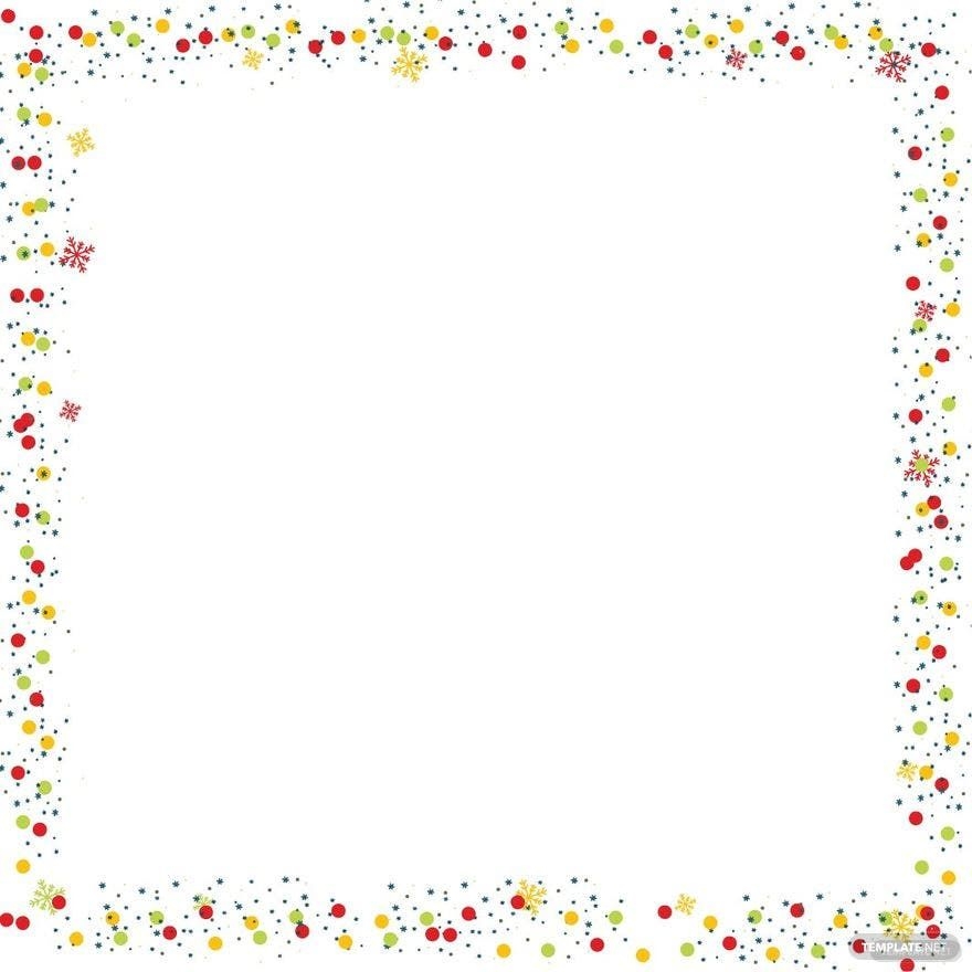 Christmas Border Free Printable
