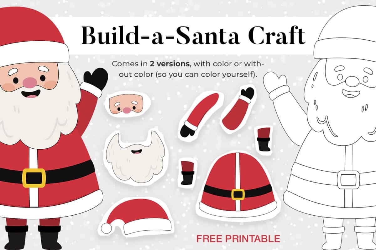 Santa Claus Printables Free