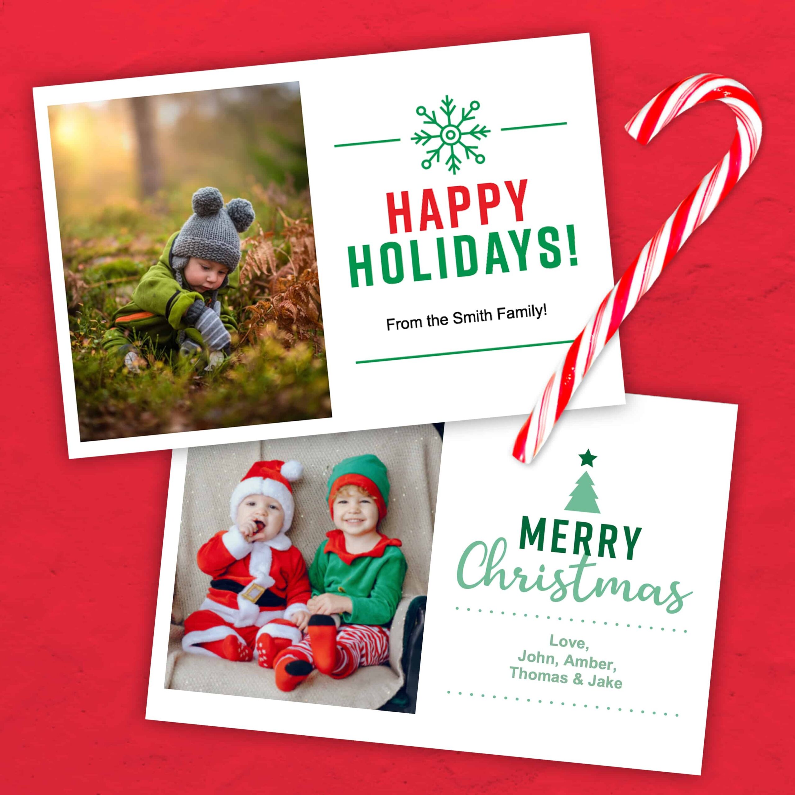 Free Printable Photo Christmas Cards