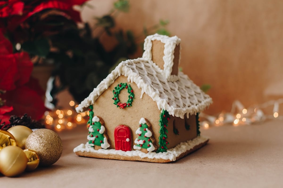Christmas Customs Gingerbread House Recipe Picture Free PDF