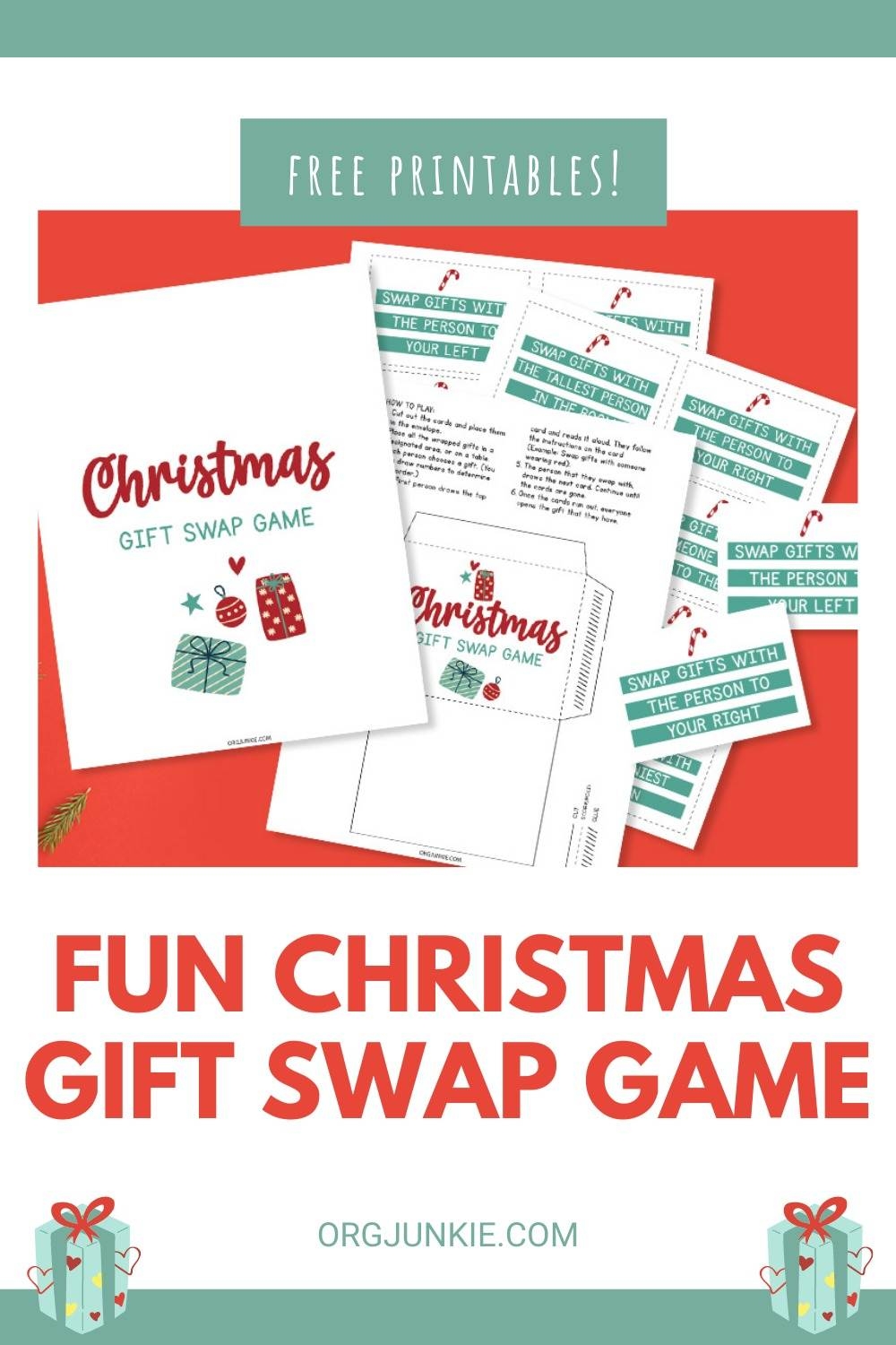 Christmas Gift Swap Game Free Printables U0026 Instructions