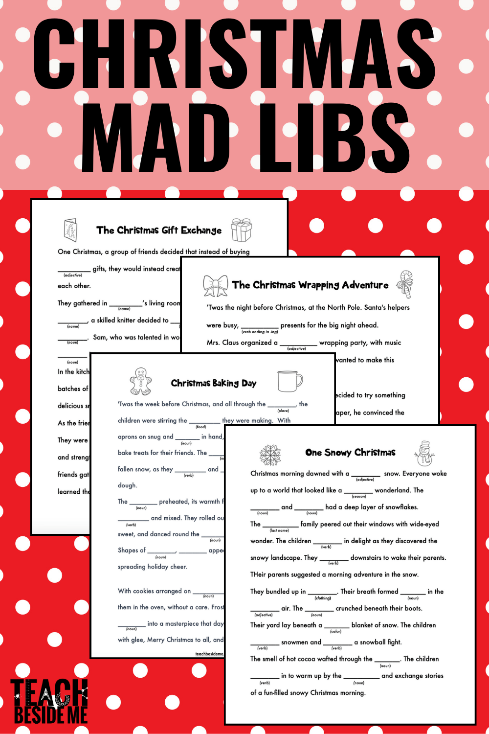 Free Printable Christmas Mad Libs